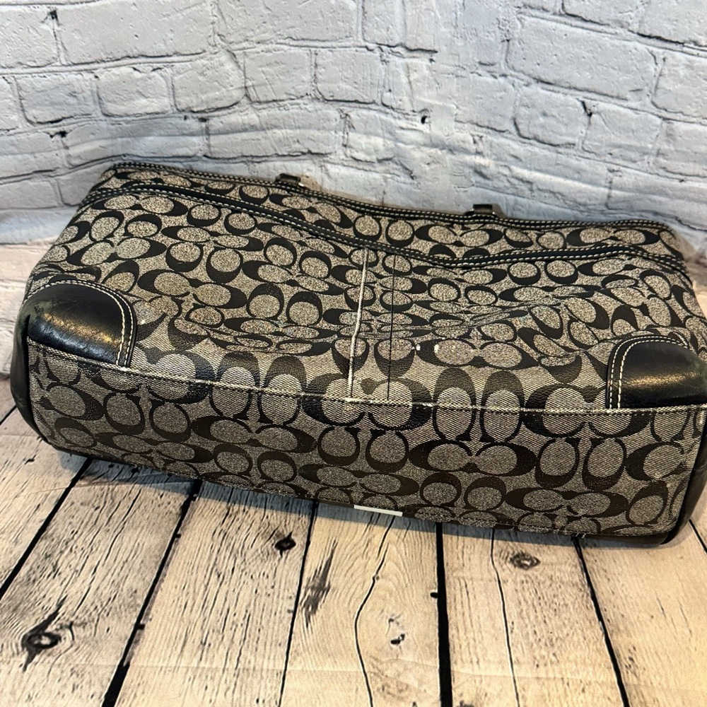 Coach Outlet Black Pattern Diaper Bag - Picture 7 of 14